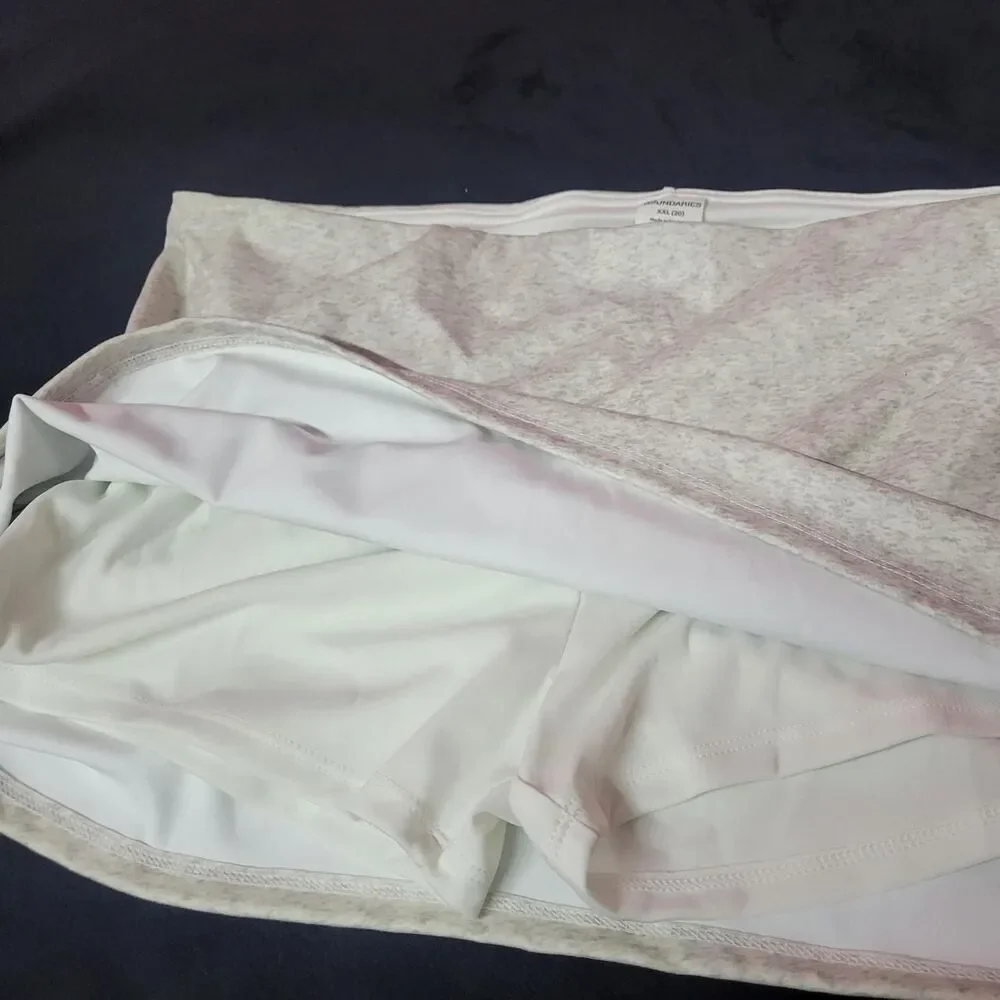 XXL-No-boundaries Women's Grey and Pink Shorts